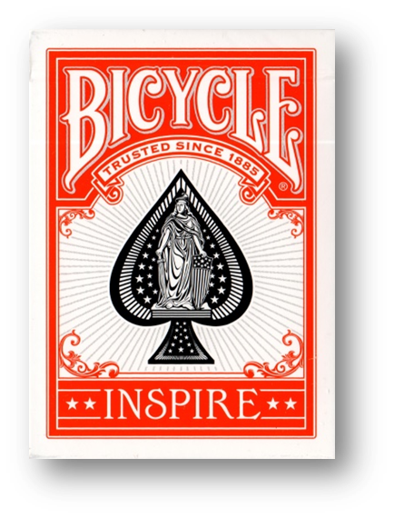 Bicycle Inspire (Red) Playing Cards