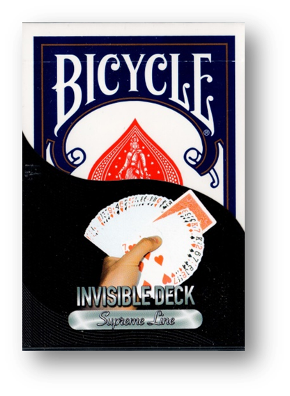 Bicycle - Supreme Line - Invisible Deck BLAU