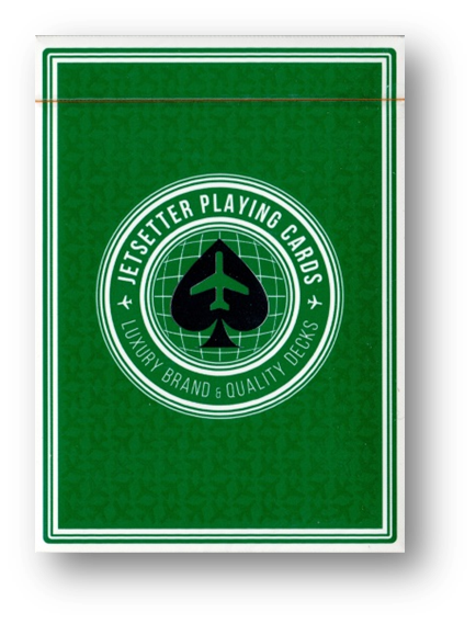 Premier Edition in Jetsetter Green by Jetsetter Playing Cards