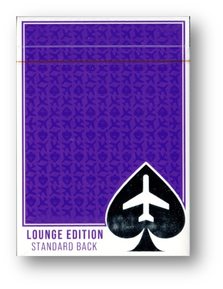 Lounge Edition in Passenger Purple by Jetsetter Playing Cards