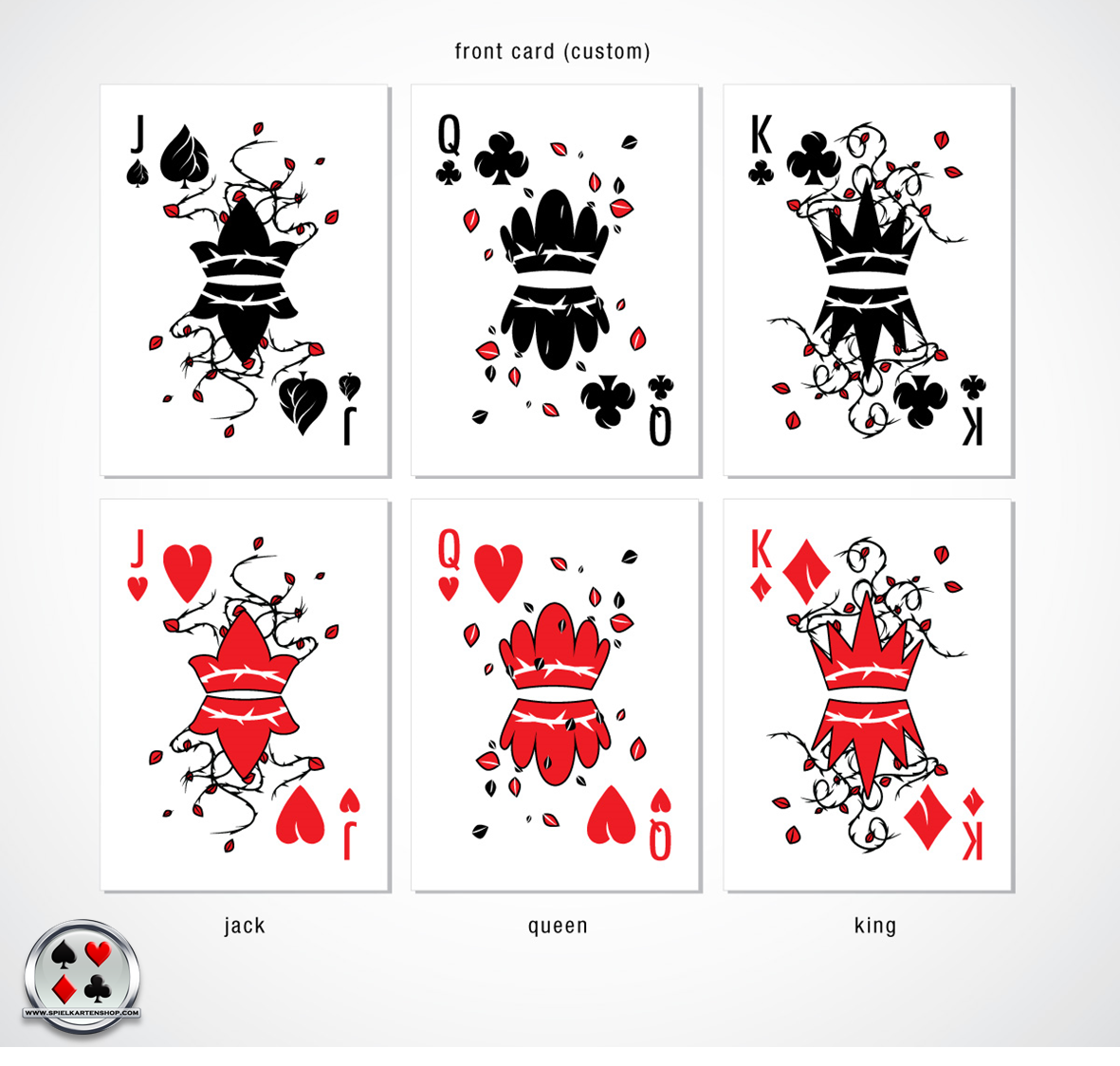 KIRA Playing Cards Slim Line Card Stock