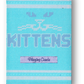 Blue Kittens Playing Cards