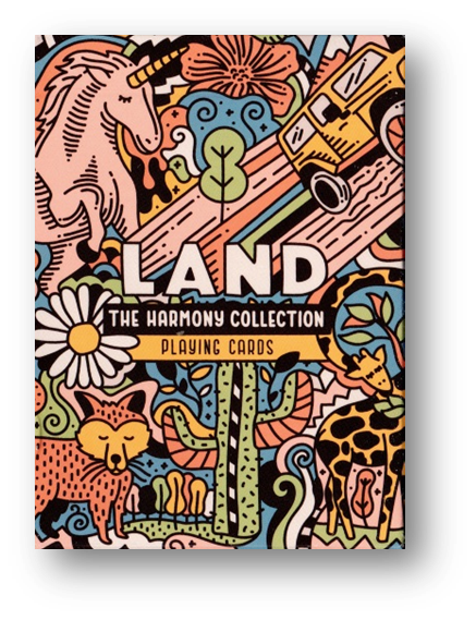 The Harmony Collection Playing Cards - Land