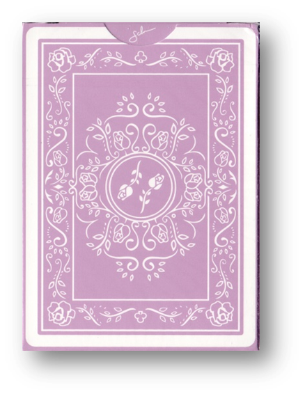 Black Roses Lavender (Marked) Edition Playing Cards