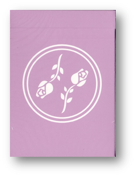 Black Roses Lavender (Marked) Edition Playing Cards