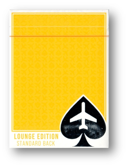 Lounge Edition in Taxiway Yellow by Jetsetter Playing Cards