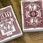 Liberty Playing Cards (Red) by Jackson Robinson and Gamblers Warehouse