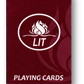 LIT Playing Cards by Michael McClure