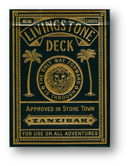 Deluxe Edition Livingstone Playing Cards by Pure Imagination Projects