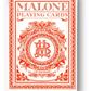 Malone Playing Cards