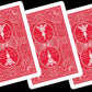 Invisible Deck Bicycle Mandolin (Red)