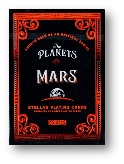 The Planets: Mars Playing Cards