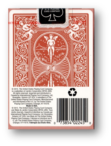 Bicycle Marsala Playing Cards