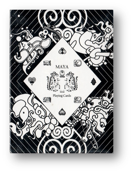 Maya Playing Cards Magic White