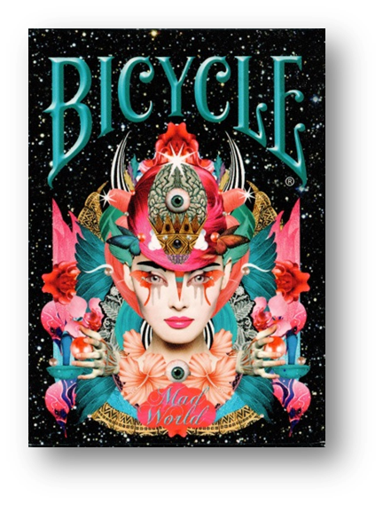 Bicycle Mad World Playing Cards