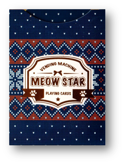 Meow Star (Knitted Sweater) Playing Cards by Bocopo