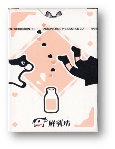 Pure Milk Playing Cards by Hanson Chien