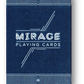 MIRAGE V4 Midnight Blue Playing Cards by Patrick Kun