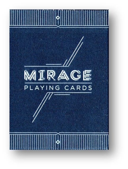 MIRAGE V4 Midnight Blue Playing Cards by Patrick Kun