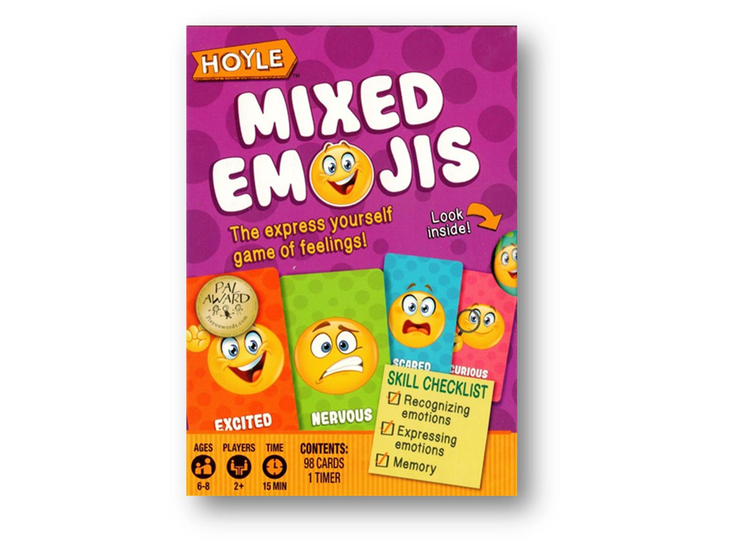 Hoyle Mixed Emojis Playing Cards by US Playing Card