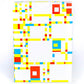 Mondrian: Broadway Playing Cards