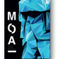 MOAI Blue Edition Playing Cards by BOCOPO