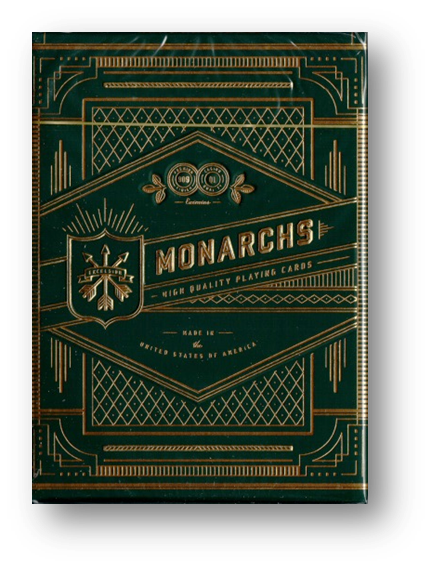 Monarch Green Edition Playing Cards