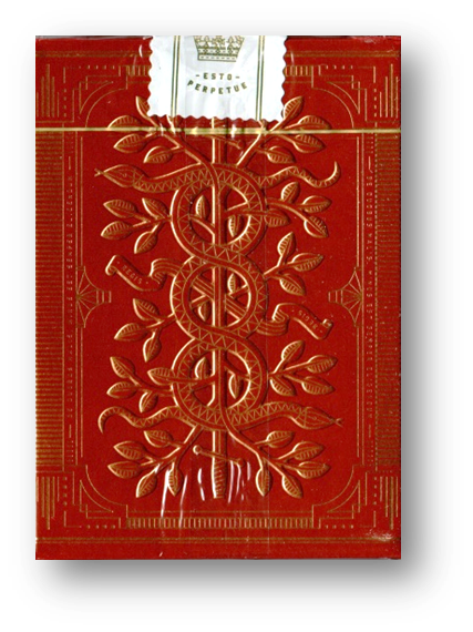 Monarch Red Playing Cards by Theory11