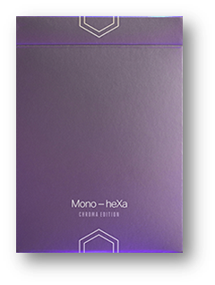 Mono-heXa Chroma NO SEALS Playing Cards