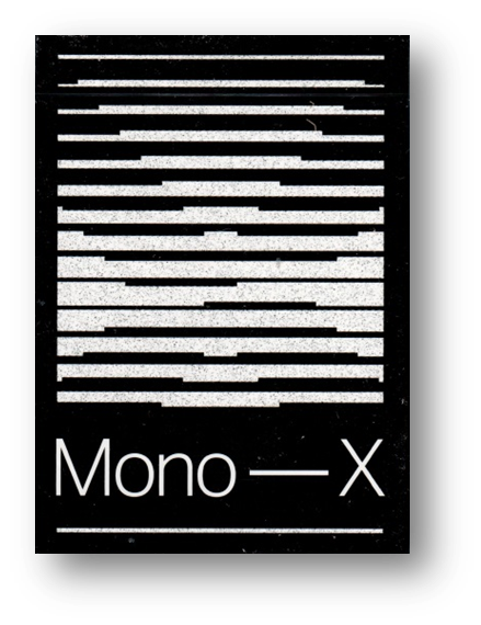 Mono - X Playing Cards