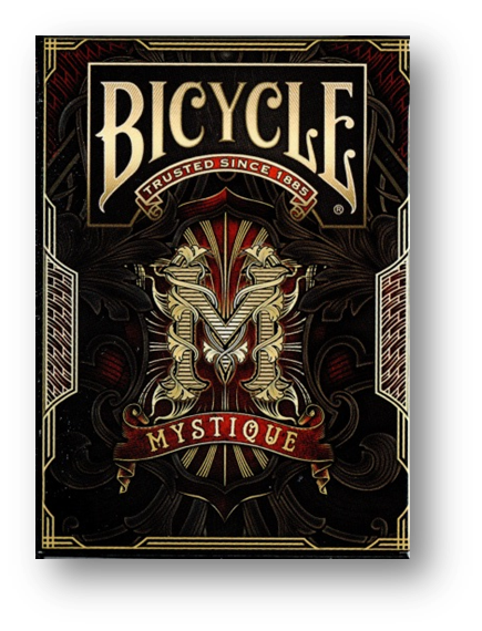 Bicycle - Mystique Red Playing cards