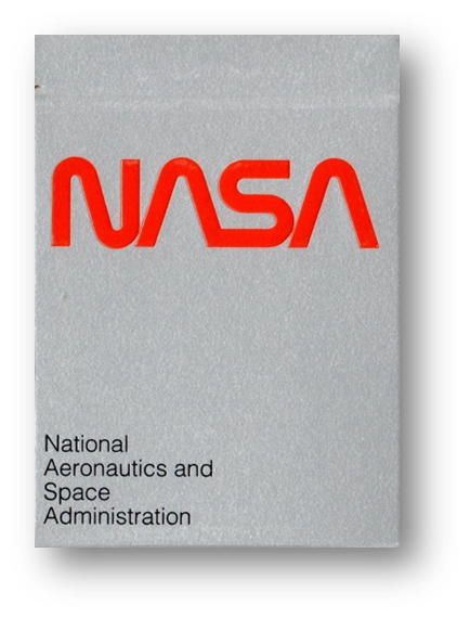 OFFICIAL NASA WORM PLAYING CARDS