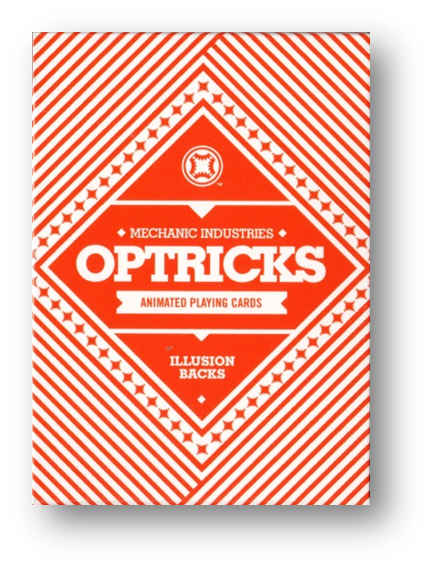 Mechanic Optricks (Red) Deck by Mechanic Industries