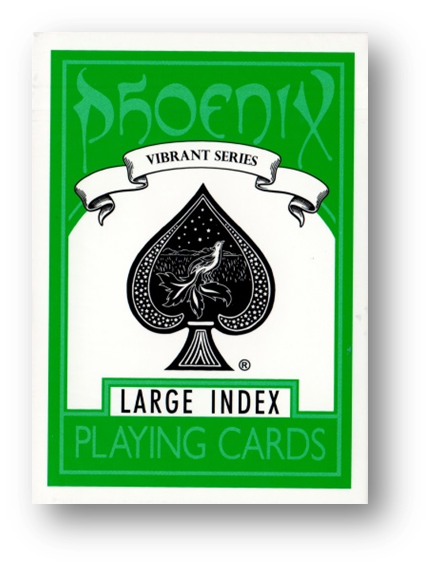 Phoenix Deck Large Index Vibrant Series GRÜN