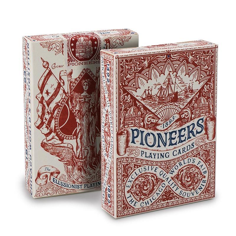 Pioneers Playing Cards (Red)