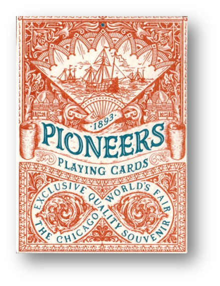 Pioneers Playing Cards (Red)