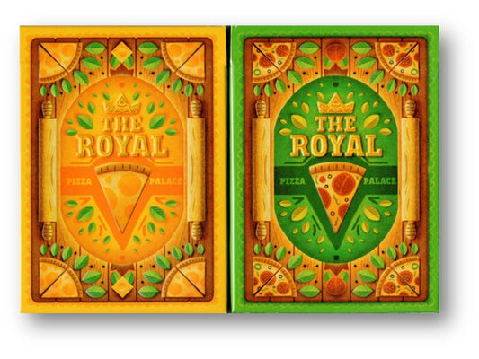 The Royal Pizza Palace Playing Cards Set by Riffle Shuffle