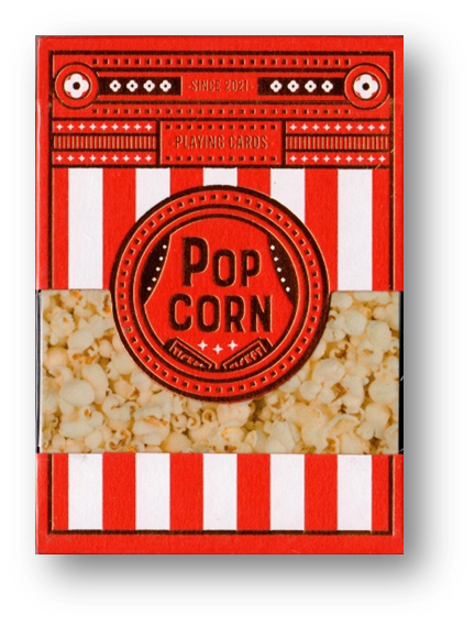 Popcorn Playing Cards by Fast Food Playing Cards