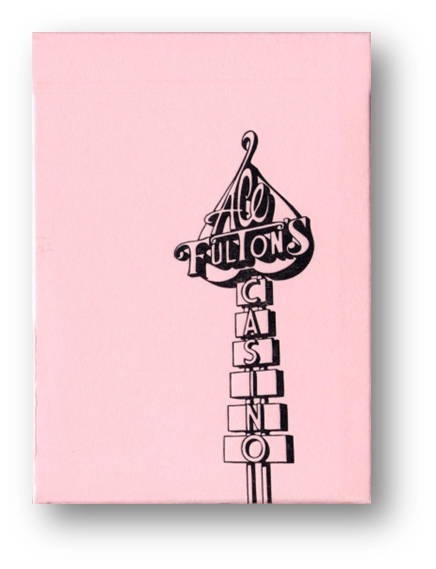 Ace Fulton's Casino Playing Cards - Pretty in Pink