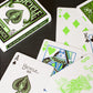 Bicycle Black Green Playing Cards JAPAN