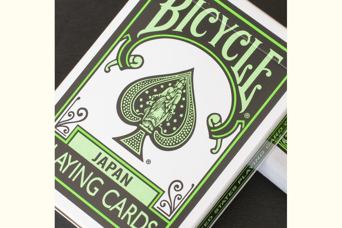 Bicycle Black Green Playing Cards JAPAN