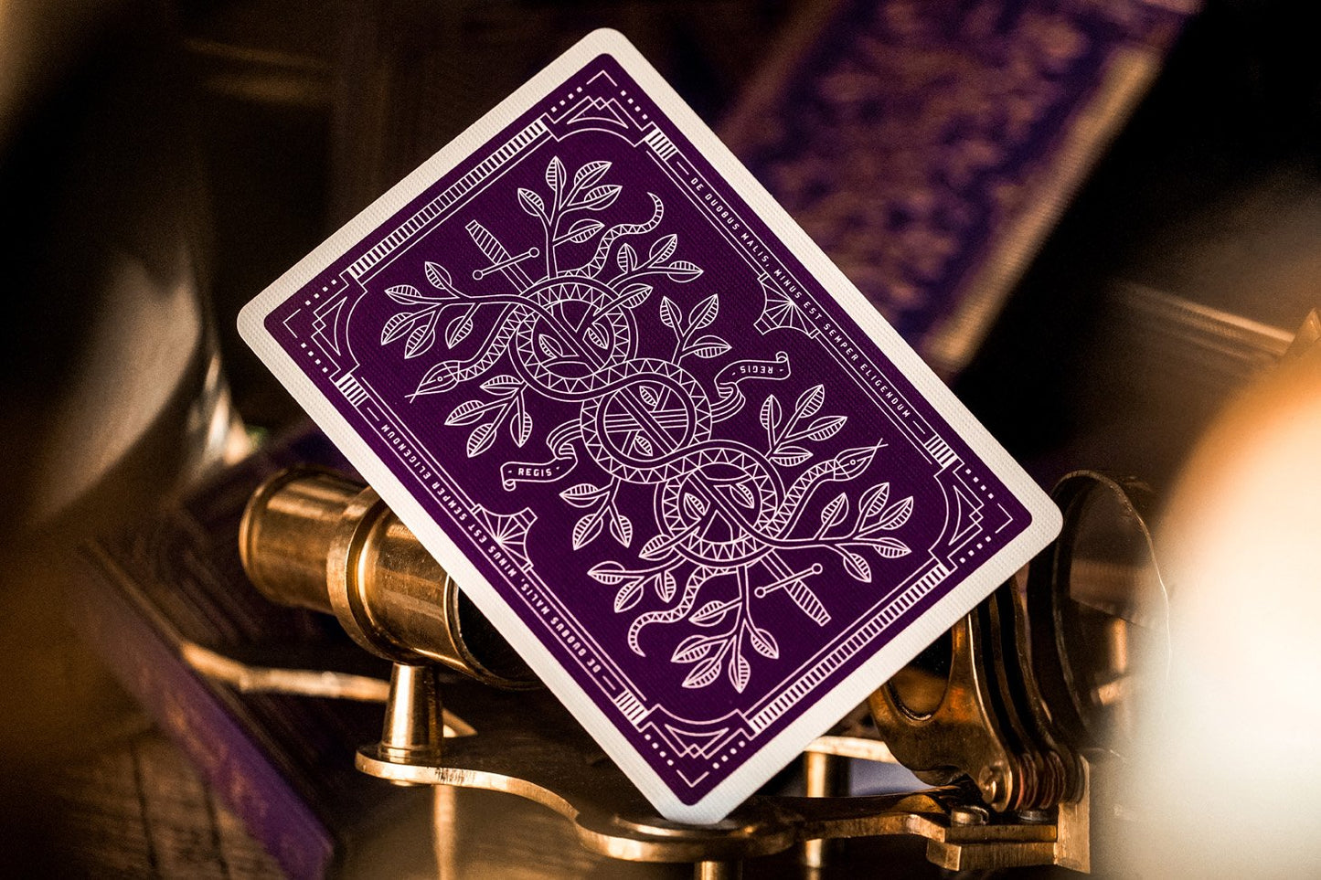 Monarch Purple Playing Cards by Theory11