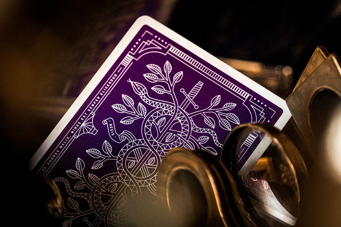 Monarch Purple Playing Cards by Theory11