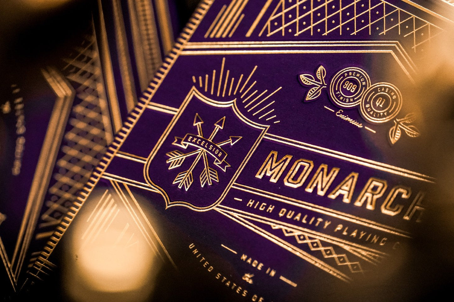 Monarch Purple Playing Cards by Theory11