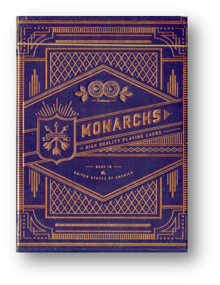 Monarch Purple Playing Cards by Theory11