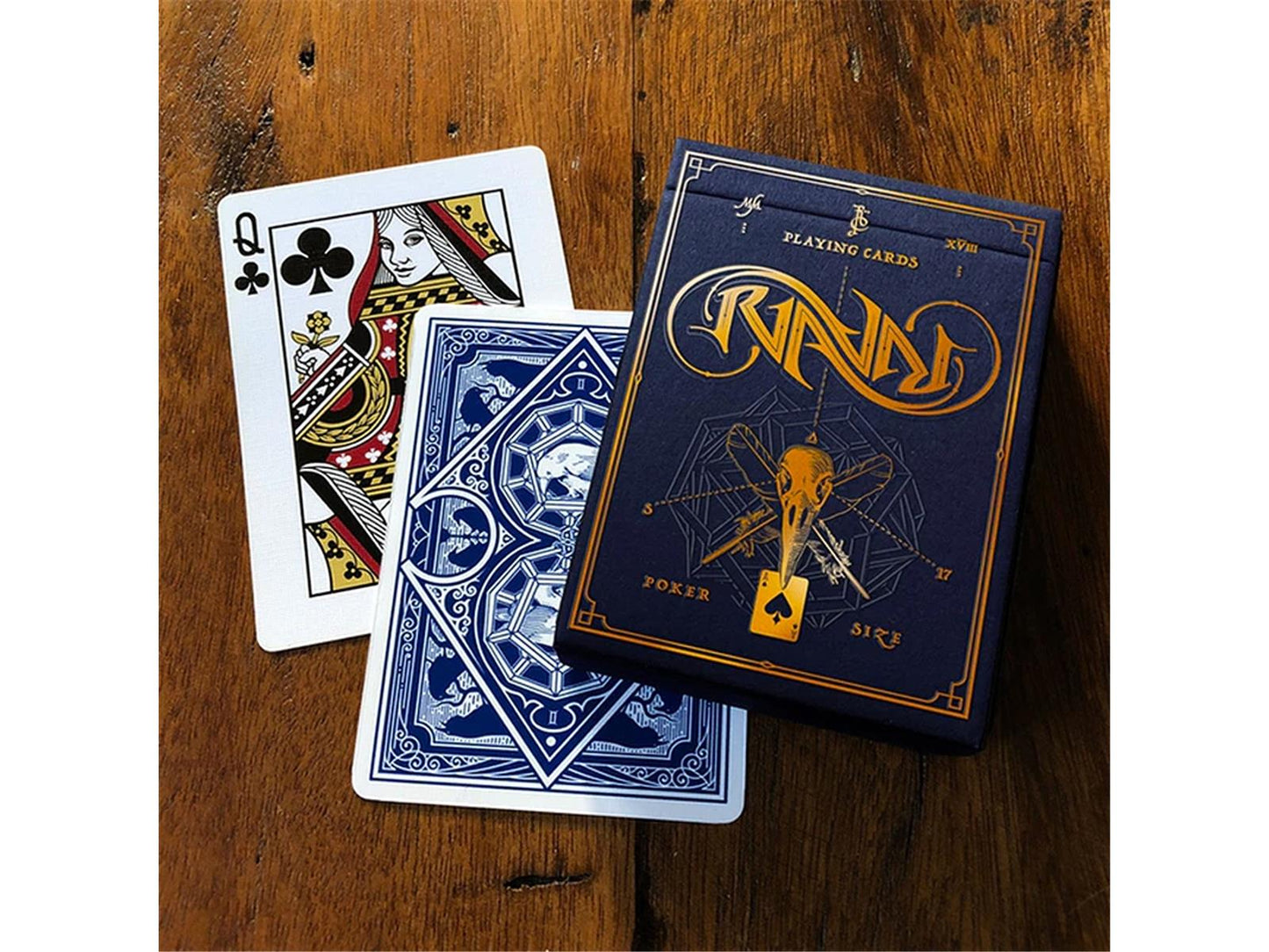 Dual Case with one Ravn Sol and one Ravn Mani Playing Card Set