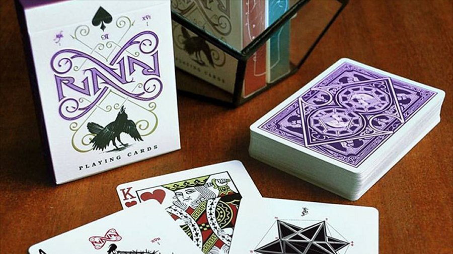 Ravn Purple Haze Playing Cards Designed by Stockholm17