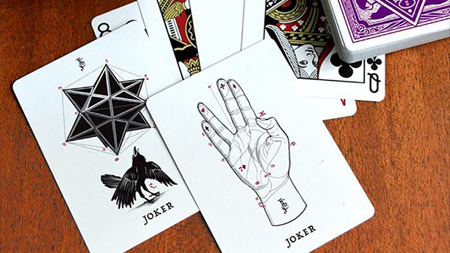 Ravn Purple Haze Playing Cards Designed by Stockholm17