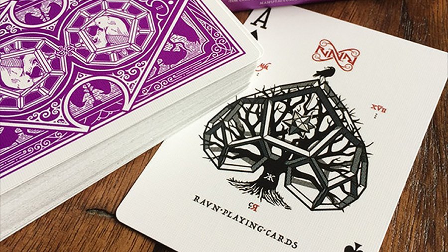 Ravn Purple Haze Playing Cards Designed by Stockholm17