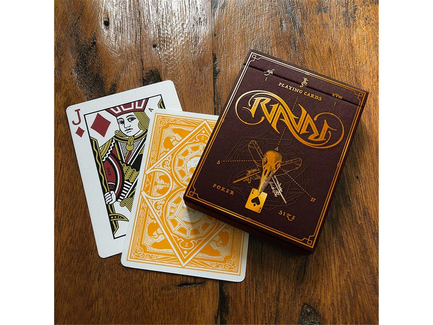 Dual Case with one Ravn Sol and one Ravn Mani Playing Card Set